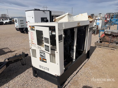 Whisperwatt DCA45SSIU4F 36 kW Skid-Mounted Generator set (Inoperable)