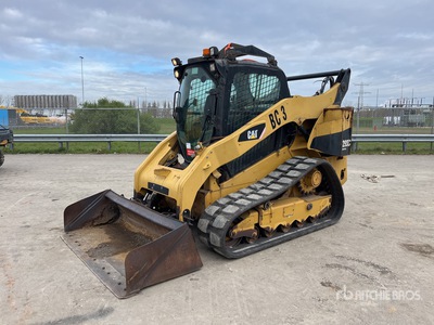 2010 Cat 299C Two-Speed Chargeuse sur rails compacte