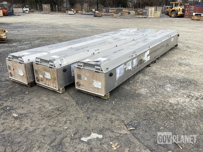 (3) Container Research 925E001-1 MQ-8C Quad Main Rotor Blade Storage Containers