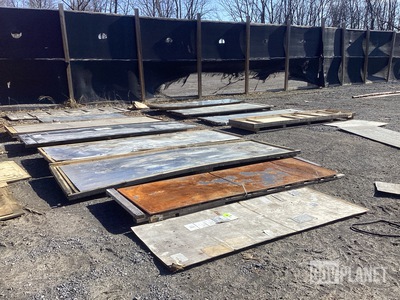 Lot of Assorted Sheets of Metal