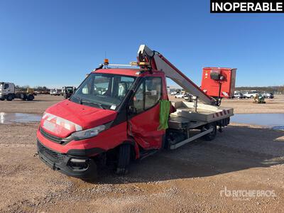 2019 Multitel 160 ALU 14 m on 4x2 Camion Nacelle Piattaforma autocarrata (Inoperable)