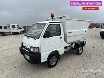 2007 Piaggio Porter Camión recolector de residuos