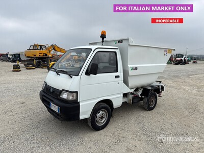 2007 Piaggio Porter Waste Collection Truck (Inoperable)
