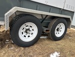 Trailer Chassis with Tire Condition