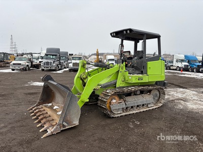 2007 John Deere 605C Pala cargadora de cadenas