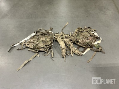 (11) Enhanced Frame Shoulder Straps, (14) Assault Packs & Assorted Items