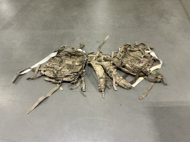 (11) Enhanced Frame Shoulder Straps, (14) Assault Packs & Assorted Items