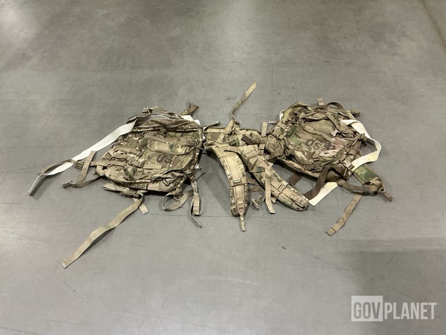 (11) Enhanced Frame Shoulder Straps, (14) Assault Packs & Assorted Items