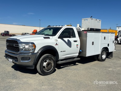 2019 Ram 5500 4x4 شاحنة خدمة