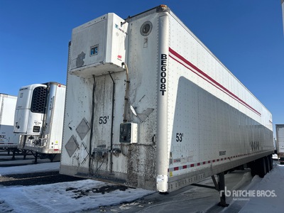 2006 Manac 94353105 53 ft x 102 in Tri/A Heated Gesloten aanhangwagen