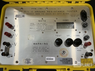 PPM R1L-C Ground Resistance Tester