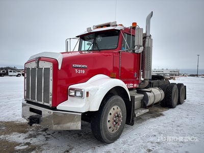 1990 Kenworth T800 6x4 Cabeza Tractora Cabina Dormitorio