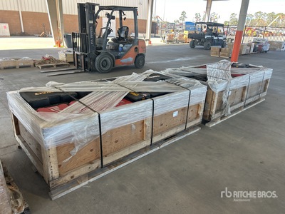 Quantity of (2) Crates of Milwaukee & Dewalt Tool Cases