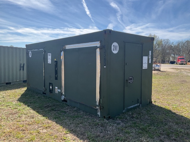 20' BOH Environmental EWCC208 Expandable Wall Command Center Container