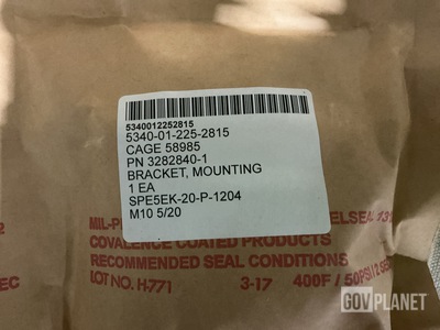 (2) Honeywell 3282840-1 Mounting Brackets