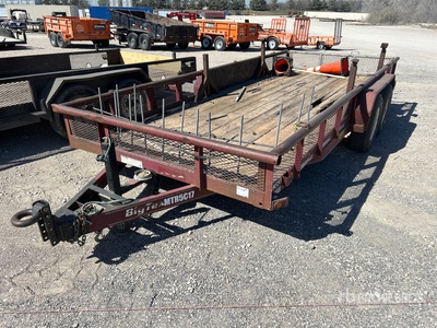 2010 BigTex Trailers 12PI-18RD 18 ft T/A Nutsaanhangwagen