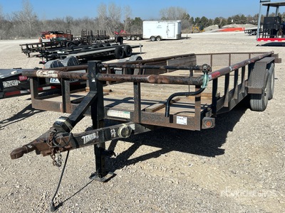 2009 Texas Bragg 20 ft T/A Przyczepa użytkowa