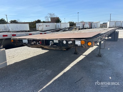 2007 Lufkin 40 ft T/A Spread Axle Pritsche Anhänger