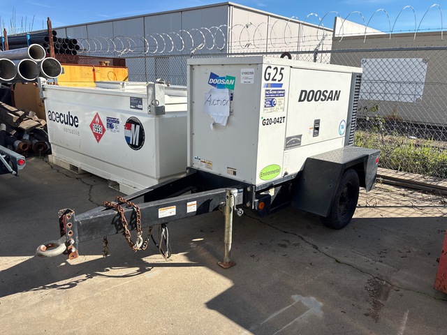 2014 Doosan G25WMI-2A-T4I 20 kW Mobile Generator Set