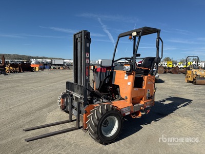 Moffet M8 55.3 5500 lb 3x3 Op vrachtwagen gemonteerde vorkheftruck