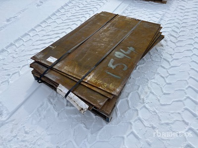 Quantity of Steel Plates Varios, tienda, almacen, consumidor