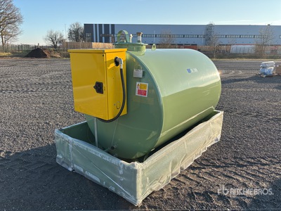 2026 Emiliana Serbatoi EU-TANK 3000 3000 L Steel Storage and Dispensing Tank with containment dike Fuel Tank (Unused)
