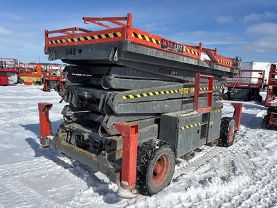 2008 Skyjack SJ9250 RT 4x4 Dual Fuel Scissor Lift