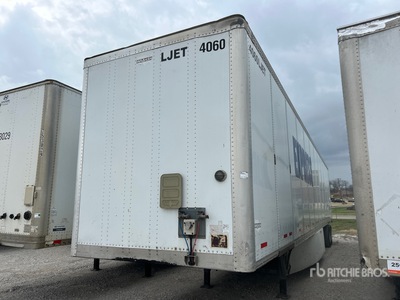 2016 Wabash 53 ft T/A Gesloten aanhangwagen