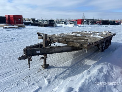 2014 Canada Trailers Manufacturing 16 ft T/A Rimorchio a cassone fisso