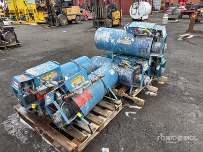 Quantity of (5) Sure Flame Space Heater