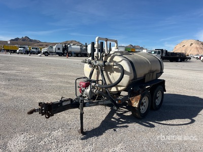 2012 Marksman WTT500 500 gal T/A Water Tank Trailer
