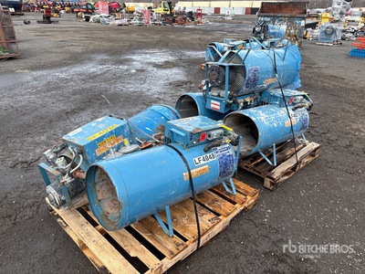 Quantity of (5) Sure Flame Space Heater