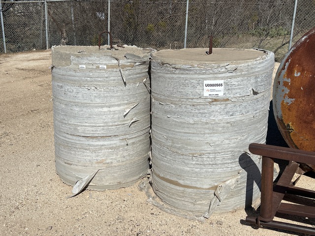 Quantity of (2) Concrete Blocks Quantity of (2) Concrete Blocks
