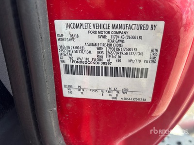 2019 Ford F-650 4x2 Extended Cab Rollback Truck