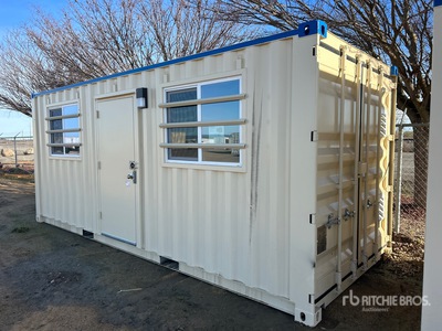 19 ft 9 in x 8 ft Skid-Mounted Mobile Office (Unused)