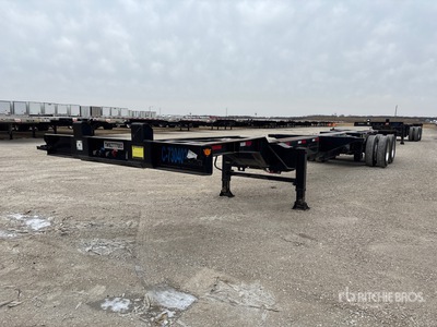 2023 DeLucio 31 ft T/A Extendable Container Trailer
