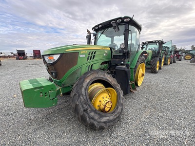 2018 John Deere 6155E 4WD Tractor