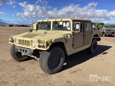AM General M1097R1 HMMWV 4 Door Soft Top w/Truck Body