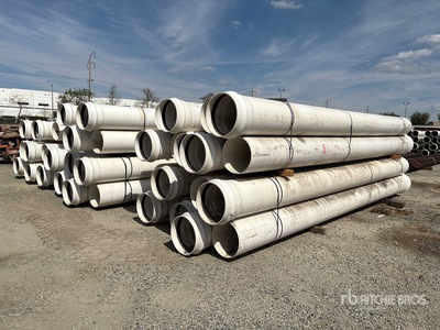 Quantity of (53) JM Eagle 18 in x 22 ft Rohr (Unused)