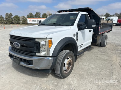 2017 Ford F-550 XL 4x2 S/A Dump Truck