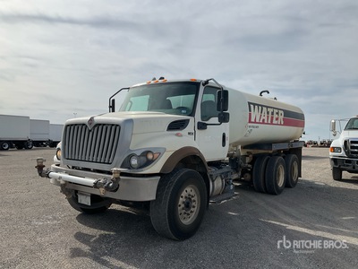 2023 International HV607 4000 gal 6x4 Water Truck