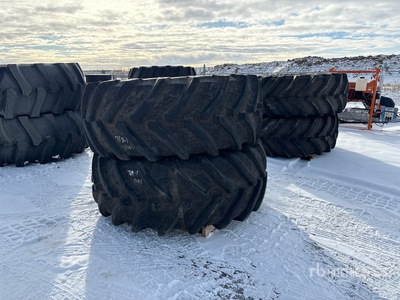 Quantity of (4) Trelleborg 710/70R38 Tires