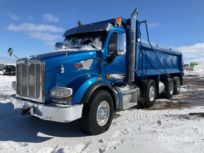 2019 Peterbilt 567 8x4 Tri/A Dump Truck