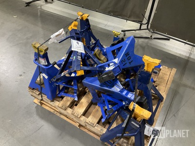 (6) Westward 3-Ton Vehicle Stands & (9) Westward 12-Ton Vehicle Stands