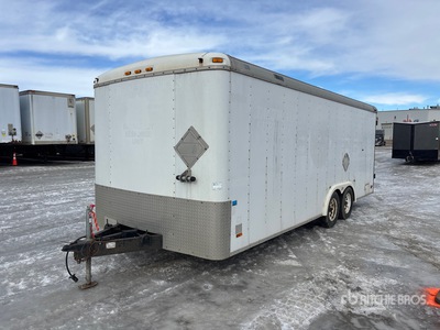 1998 Pace 20 ft T/A مقطورة ذو كبينة مغلقة