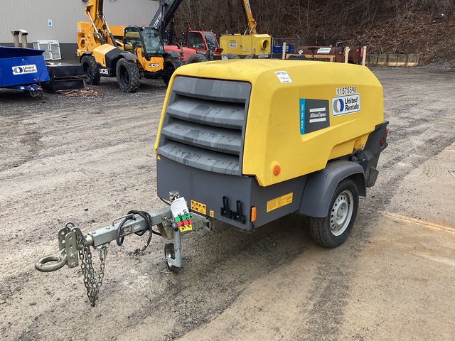2022 Atlas Copco XAS185 185 cfm Mobile Air Compressor (Inoperable)