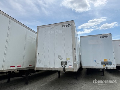 2013 Wabash DVCVHPC 53 ft x 102 in T/A Van Trailer