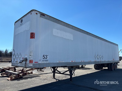 2002 Great Dane 53 ft x 102 in T/A Van Trailer