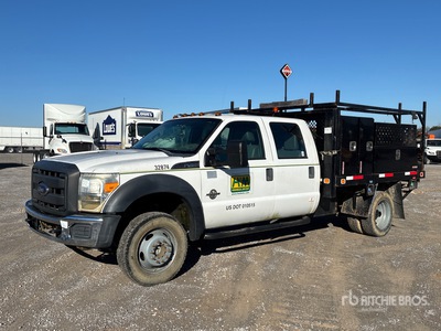 2015 Ford F-450 XL 4x4 Flatbed Truck