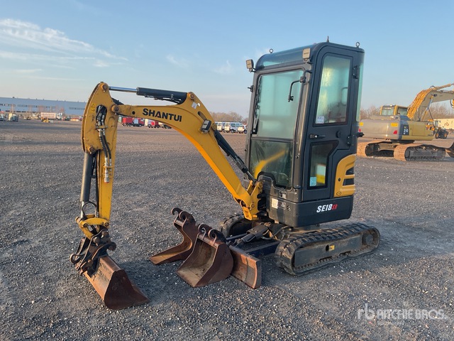 Se18sr 2024 Shantui SE18SR Mini Excavator | Ritchie Bros. Auctioneers